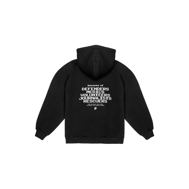 Hoodie "I believe in superheroes"