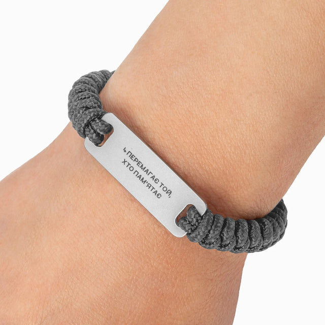 Paracord Bracelet 'RBTNK x Memorial Platform'