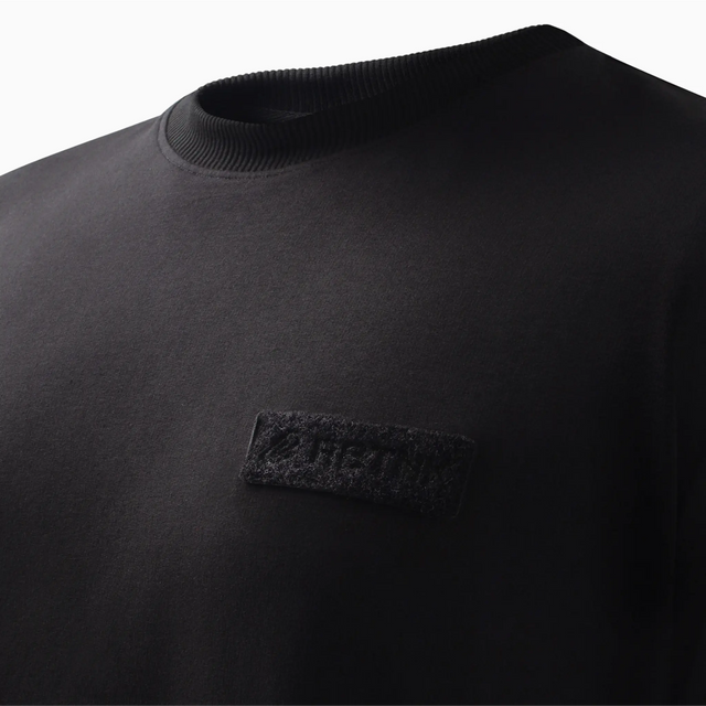 T-shirt with a patch-place